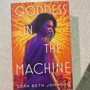Hardback book. Goddess in the Machine autographed edition
